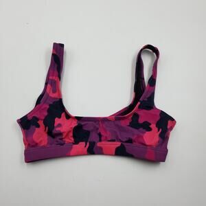 Dixperfect Camo Scoop Bikini Top Size M